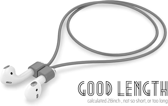 Ultra Strong Magnetic Airpod Pro Strap Anti-Lost Cord Sports Lanyard Compatible with Airpods 3rd 2nd Generation Pro 3 2 1 (White)