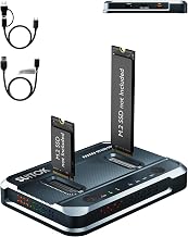 Dual-Bay M.2 SSD Cloner 20Gbps NVMe Duplicator Quadruple Cooling - Image 1