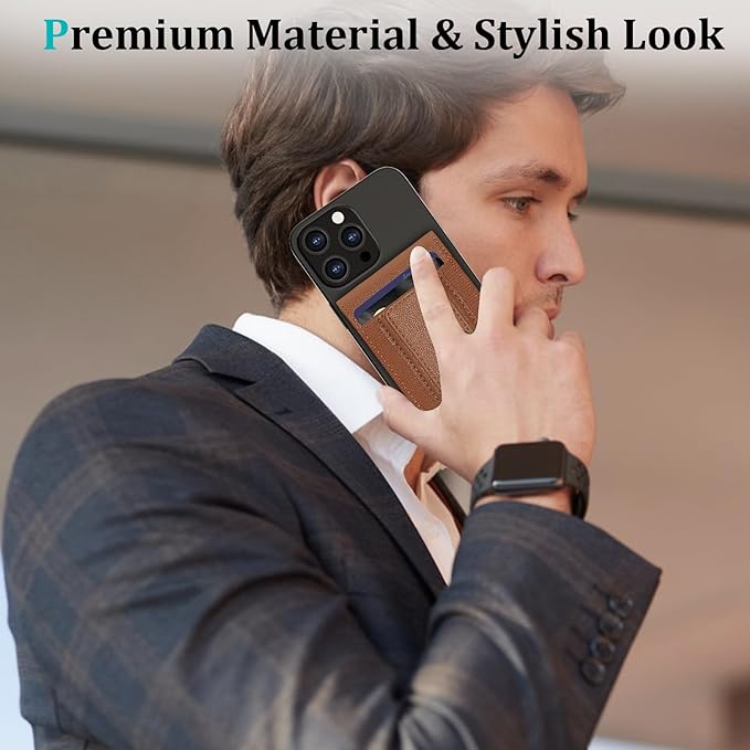 for MagSafe Wallet, Magnetic Phone Wallet with Adjustable Stand & Money Clip, Detachable Magnetic Wallet for iPhone 16/15/14/13/12 Pro Max Plus, 10+ Cards Holder