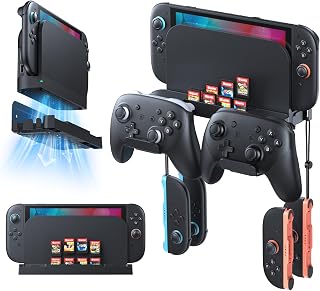 Metal Wall Mount for Nintendo Switch 2/1/OLED (Mount Behind TV) - Image 1