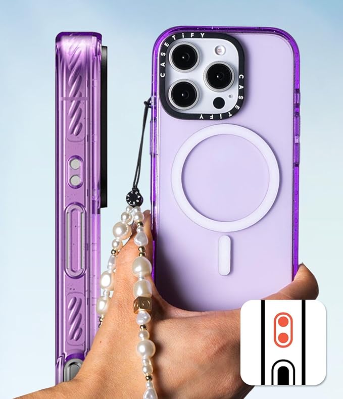 CASETiFY Impact iPhone 14 Pro Case [4X Military Grade Drop Tested / 8.2ft Drop Protection/Compatible with Magsafe] - Taurus - Clear Black