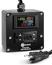 Multifunction Energy Monitor, 20A AC Power Meter 125V Outlet Monitor - Image 1