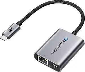 Cable Matters USB C to 5Gb Ethernet Adapter with 140W Charging