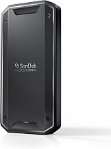 SANDISK Professional 1TB PRO-G40 SSD - Up to 3000MB/s, Thunderbolt 3 (40Gbps), USB-C (10Gbps), IP68 dust/Water Resistance, External Solid State Drive - SDPS31H-001T-GBCND - Image 1