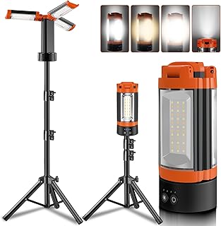 Rechargeable 12000mAh Camping Light with Adjustable Stand
