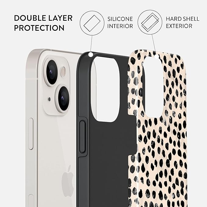 BURGA Phone Case for iPhone 14 - Cute, Trendy, Aesthetic, Pattern Phone Cover, Hard Shell Protection - fits Apple iPhone 14 Case for Women and Men