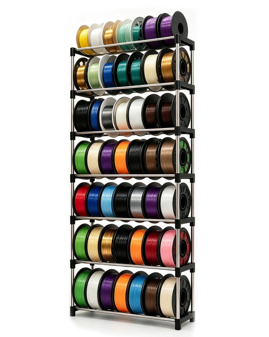 3D Printer Filament Storage Rack – Easy Install （7Tier）