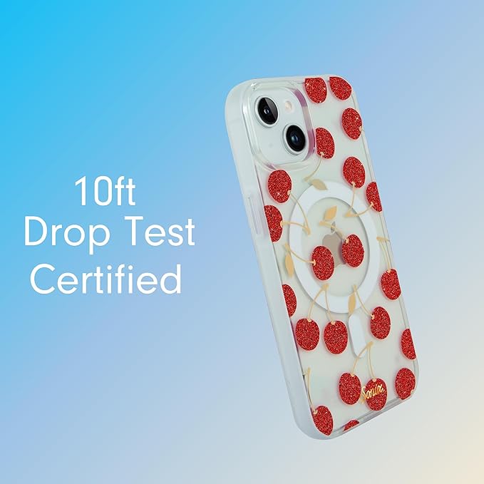 Sonix Case for iPhone 15 Plus, iPhone 14 Plus | Compatible with MagSafe | 10ft Drop Tested | Cherry on Top
