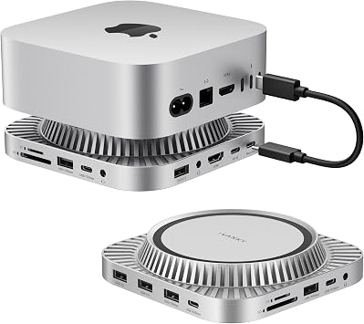 IVANKY 13-in-1 Mac mini M4 &M4 Pro Dock 10Gbps USB A*2 +USB C *2, SD/TF 4.0