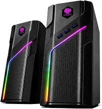 W-206RE Computer Speakers for Desktop PC, Bluetooth RGB Lights - Image 1