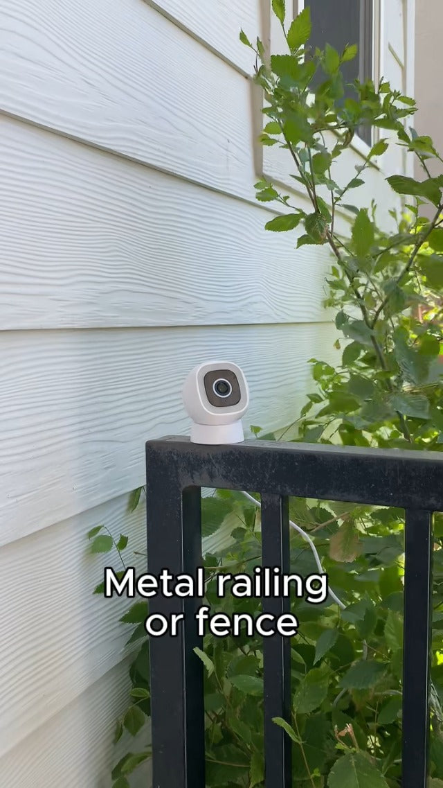 Luna 2K AI Wired Cameras for Home Security, Outdoor/Indoor, 2.4GHZ Wi-Fi