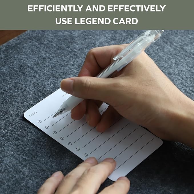 muso wood Daily To Do List Planner - 100 To Do List Cards - Undated Daily Planner Notepad for Desk Accessories and Supplies, Enhanced Productivity, Work Office Accessories