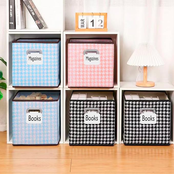 Erasable Label Clips - 12 White PVC Bin Tags with 2 Chalk Markers | Reusable Basket Clips for Pantry, Warehouse & Home Organization, Eco-Friendly Chalkboard Labels