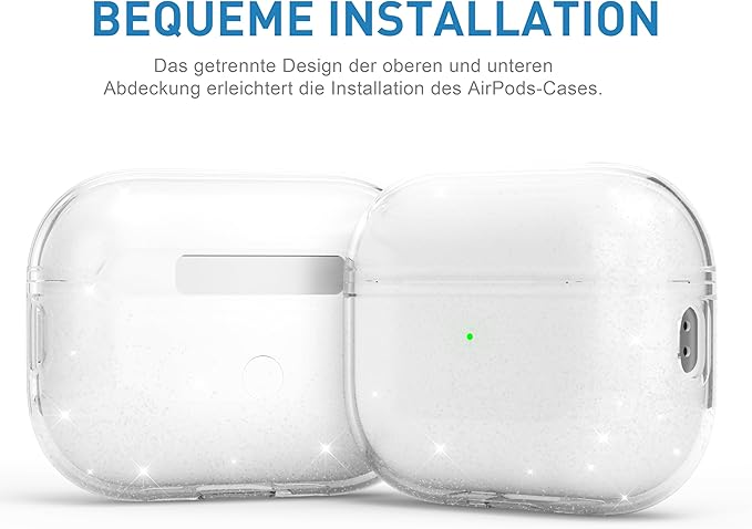 Valkit Compatible AirPods Pro Case, Clear with Cleaner Kit, Soft TPU Protective Cover for AirPods Pro Gen 2/1