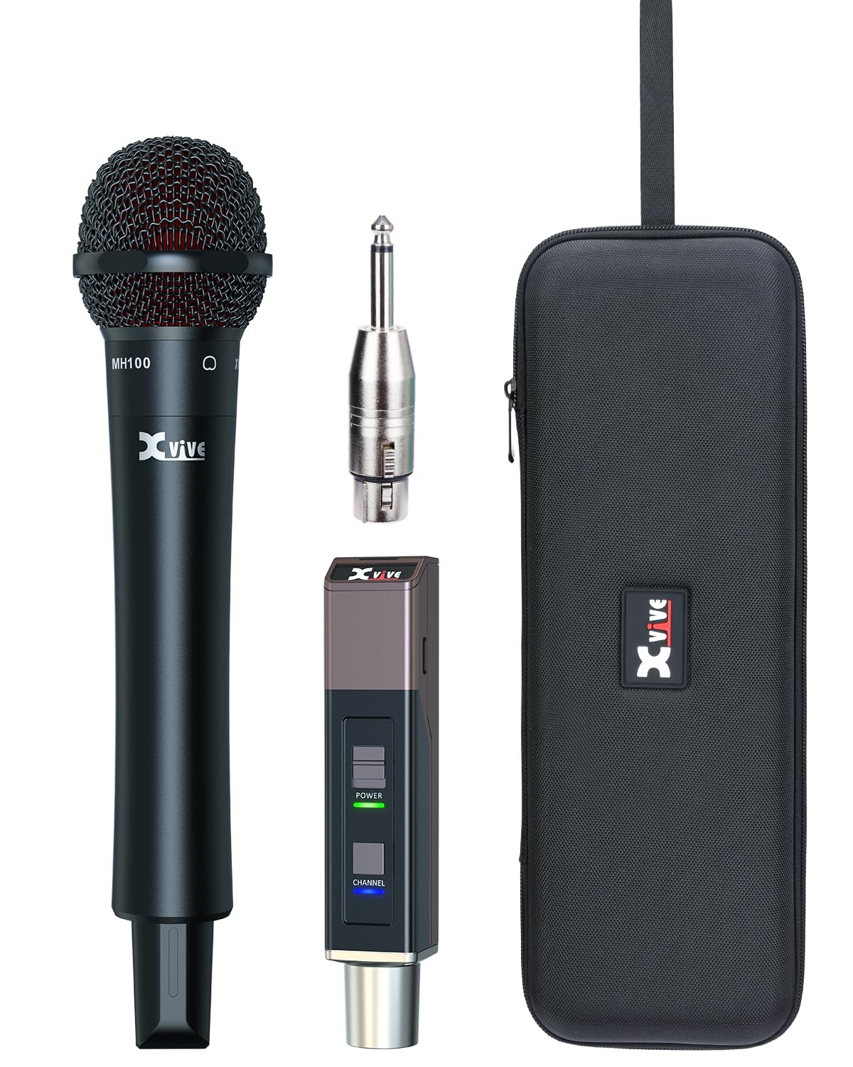 M5 Profesional Wireless Handheld Microphone System, +6 dB Built-in Gain