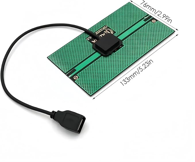 New Solar Panel Power Bank 1.65W 5.5V 300mA USB Portable Waterproof Mini Solar Panel,for Small Battery Products Hiking Camping
