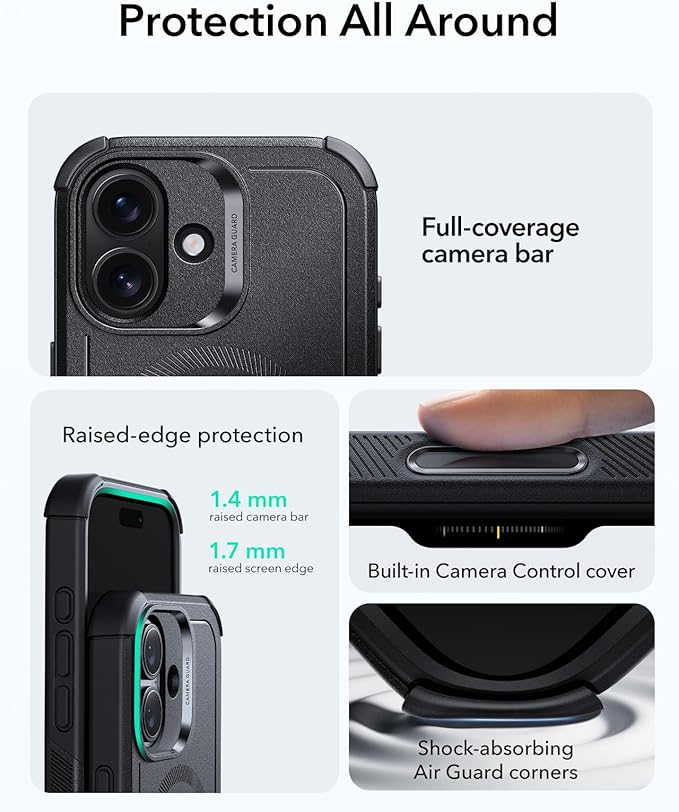 ESR for iPhone 17 Privacy Screen Protector with Camera Lens Protector