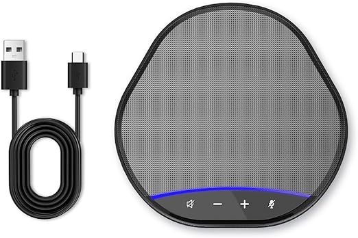 Conference Speaker and Microphone for Home Office and Meeting Room