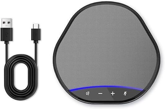 Conference Speaker and Microphone for Home Office and Meeting Room