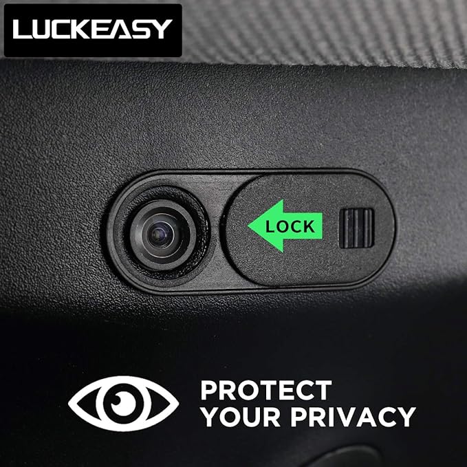 LUCKEASY Webcam coverfor Tesla Model 3 2017-2020 Car Camera Privacy Cover 1PCS/Set