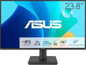 ASUS VA24EHF2-24" 1080P FHD 120Hz IPS Computer Monitor, HDMI, VGA, VESA - Image 1