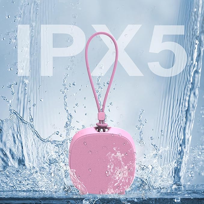 Portable Bluetooth Speakers, RGB Lights TWS Speakers，Wireless IPX5 Waterproof Mini Speaker with Loud Stereo Sound,15 Hours Playtime, Rechargeable Battery.
