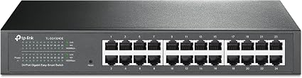 TP-Link TL-SG1024DE, 24 Port Gigabit Easy Smart Managed Ehternet Switch