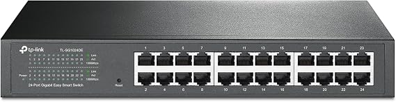 TP-Link TL-SG1024DE, 24 Port Gigabit Easy Smart Managed Ehternet Switch