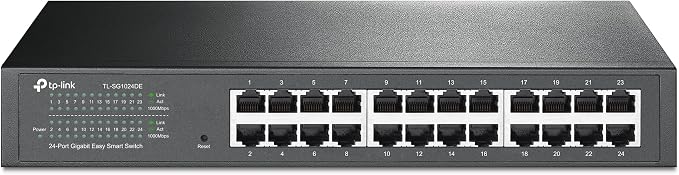 TP-Link TL-SG1024DE, 24 Port Gigabit Easy Smart Managed Ehternet Switch