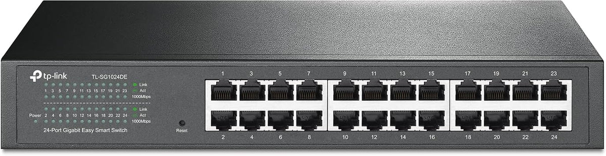 TP-Link TL-SG1024DE, 24 Port Gigabit Easy Smart Managed Ehternet Switch
