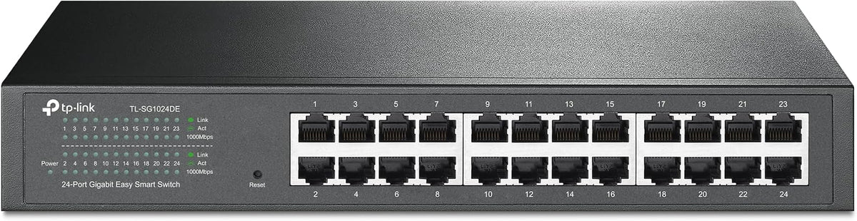 TP-Link TL-SG1024DE, 24 Port Gigabit Easy Smart Managed Ehternet Switch