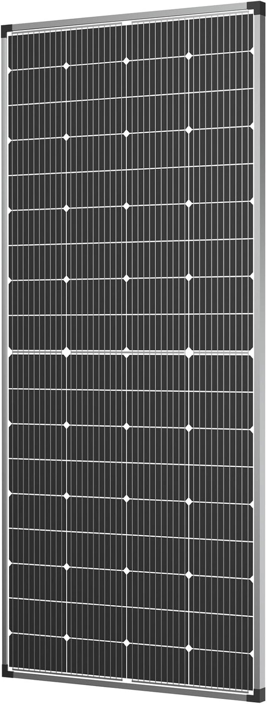 Solar Panel 250W 12 Volt 10BB Cell,Monocrystalline High-Efficiency 250 Watt 12V PV Module Power Charger for RV Caravan Marine Camper Rooftop Farm Battery and Other Off-Grid Applications