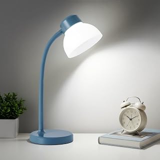 Desk Lamps for Home Office,Small LED Reading Lamp,5000K Eye-Care Desk Light - Image 1