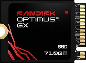 Sandisk Optimus GX 7100M 1TB NVMe SSD, PCIe 4.0, M.2 2230