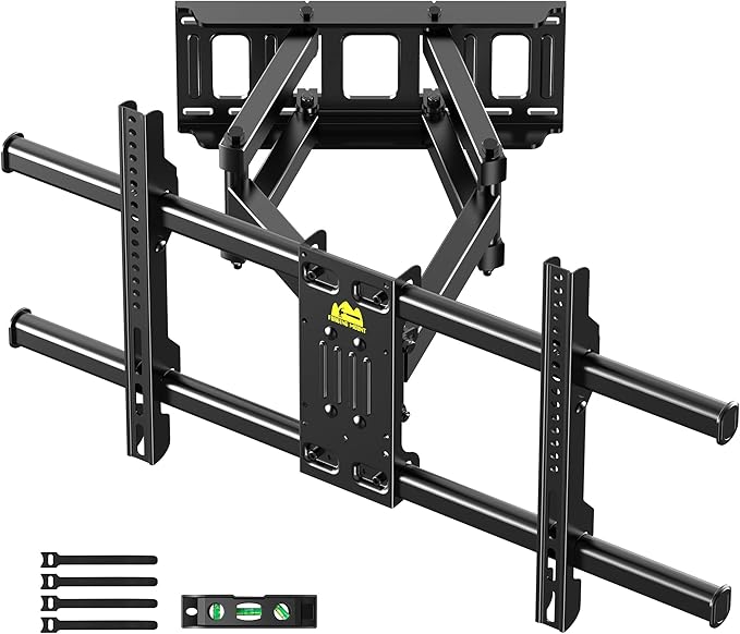 FORGING MOUNT Full Motion TV Wall Mount for 42–95 Inch Screens, Pre-Assembled TV Mount for Easy Install, Swivel, Tilt,Universal Wall Mount Bracket,VESA 800x400mm Holds 154 lbs, 12″/16″ Wood Studs