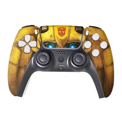 Bummble Be Custom PS-5 Controller Wireless compatible with Play-Station 5 Console by BCB Controllers | Proudly Customized in USA with Permanent HYDRODIP (NOT JUST A SKIN)(MODDED)