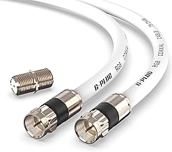 G-PLUG 6FT RG6 Coaxial Cable Extender - Coax Cable Cord, Triple Shielded