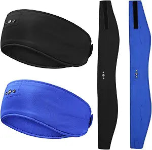 Sleep Headphones Bluetooth Headband, Adjustable for Sports Sleep 2-Pack
