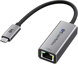 Cable Matters USB C to 2.5Gb Ethernet Adapter, 2.5 Gigabit Network Speed