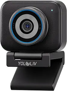 YOLOLIV YoloCam S3, 4K Streaming Webcam for PC & Mac