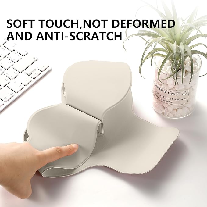 for Apple Airpods Max Case,Headphones Protective Case for AirPod Max Supports Sleep Mode, Anti-Scratch and Anti-Dust,Airpod Pro Max by PU Leather,Starlight 2