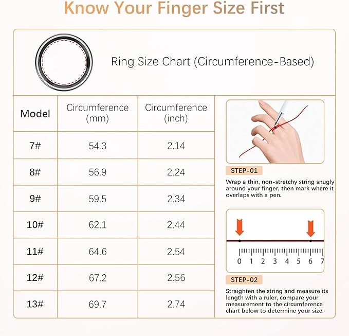 Fit Ring for Women Men, Ring Health Tracker with Heart Rate,Blood Oxygen,Heart Rate Variability, Stress, Sleep Monitor, Step Counter, Smart Ring for iPhone & Android, No Subscription Fee (Silver, 11#)