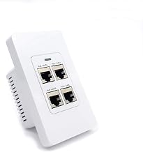 PoE Texas 4-Port in-Wall Gigabit PoE Extender Switch, 802.3bt - Image 1
