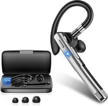 Boytond Bluetooth Earpiece V6.1,Wireless Handsfree Headset with Mic