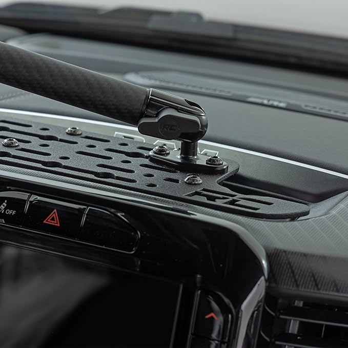 Rough Country Accessory Dash Mount for Ram 1500 (2019??026 w/ 12" Touchscreen) - Phone & Device Mount w/ 10" Arm, Works with MagSafe Devices
