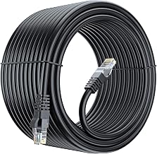 Maximm Cat6 Ethernet Cable 100 Ft, 10 Gbps 550 MHz, Snagless RJ45, Black