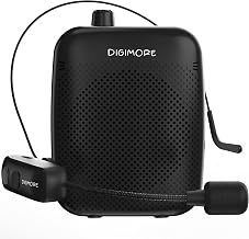 DIGIMORE Wireless Voice Amplifier for Teachers with Bluetooth | 10 Hours Battery | 10W Speaker | Headset Microphone for Travel, Yoga, Classroom Learning, Schools and Colleges (D-1200 WL) - Image 1