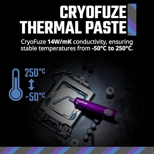 Cooler Master 360 Core II Liquid CPU AIO Cooler – 360mm Radiator, 3X ARGB PWM Fans, Infinity Mirror Dual-Chamber Pump, Quiet Cooling & Easy Installation, AMD AM5/AM4 & Intel LGA 1851/1700, Black