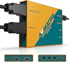 AVMATRIX Capture Card,HDMI to USB3.0 4K60 Passthrough Plug& Play, HDR10 VRR