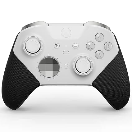 Xbox Wireless Gaming Controller | Elite Series 2 Core | Robot White | Consoles, PCs, TVs, mobile, and more | Adjustable Thumbsticks | Trigger Locks